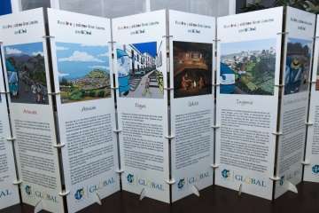 La fiesta aniversario de Global se celebró este miércoles en el Cabildo grancanario (Foto TA)